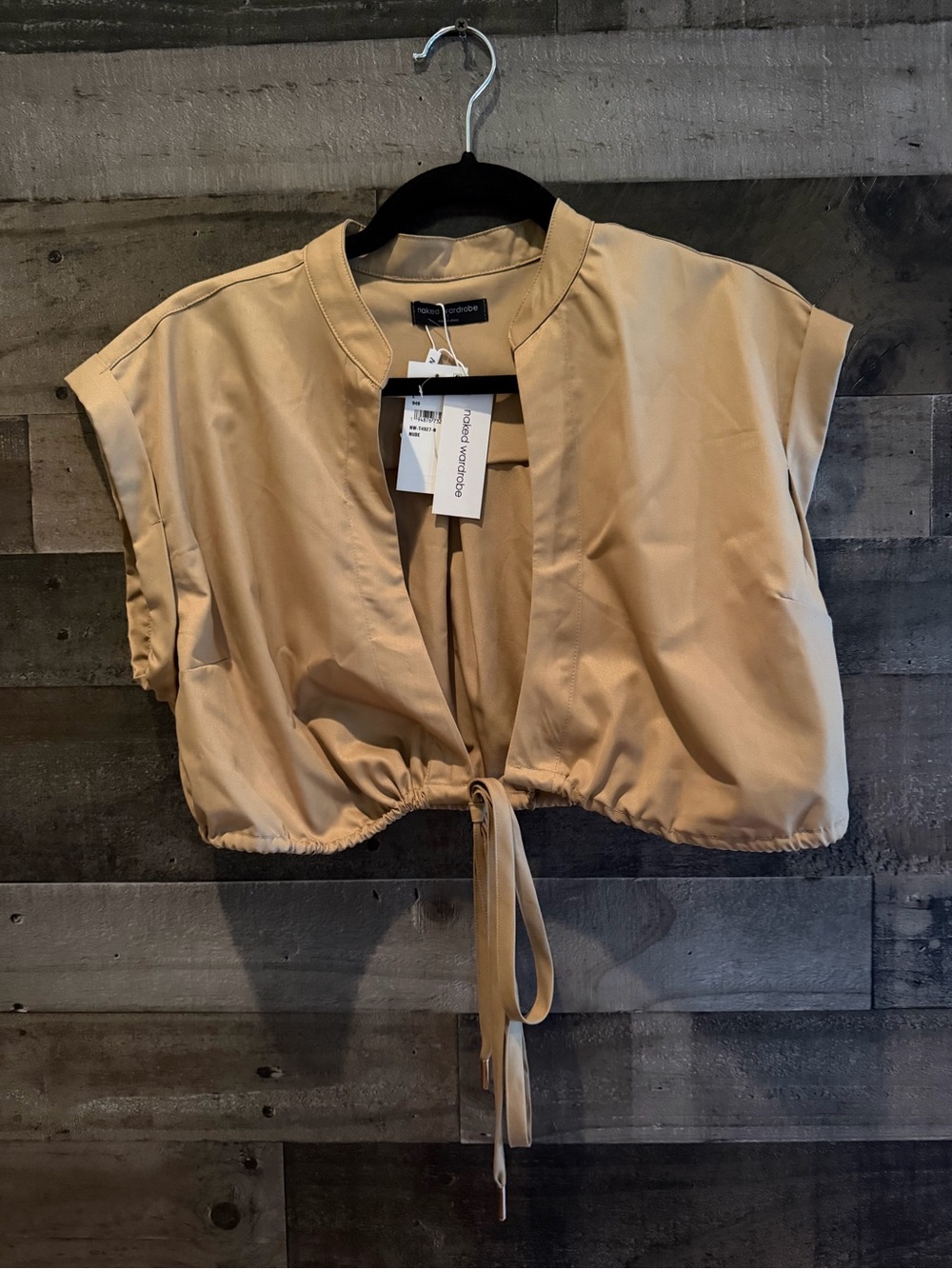 Naked wardrobe crop top